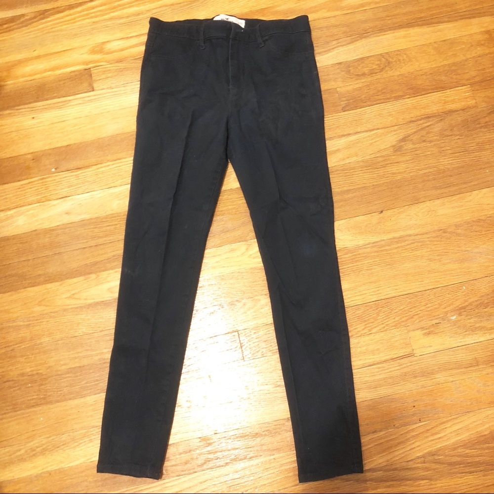 Hollister Navy Hi Rise Skinny Pant 7R